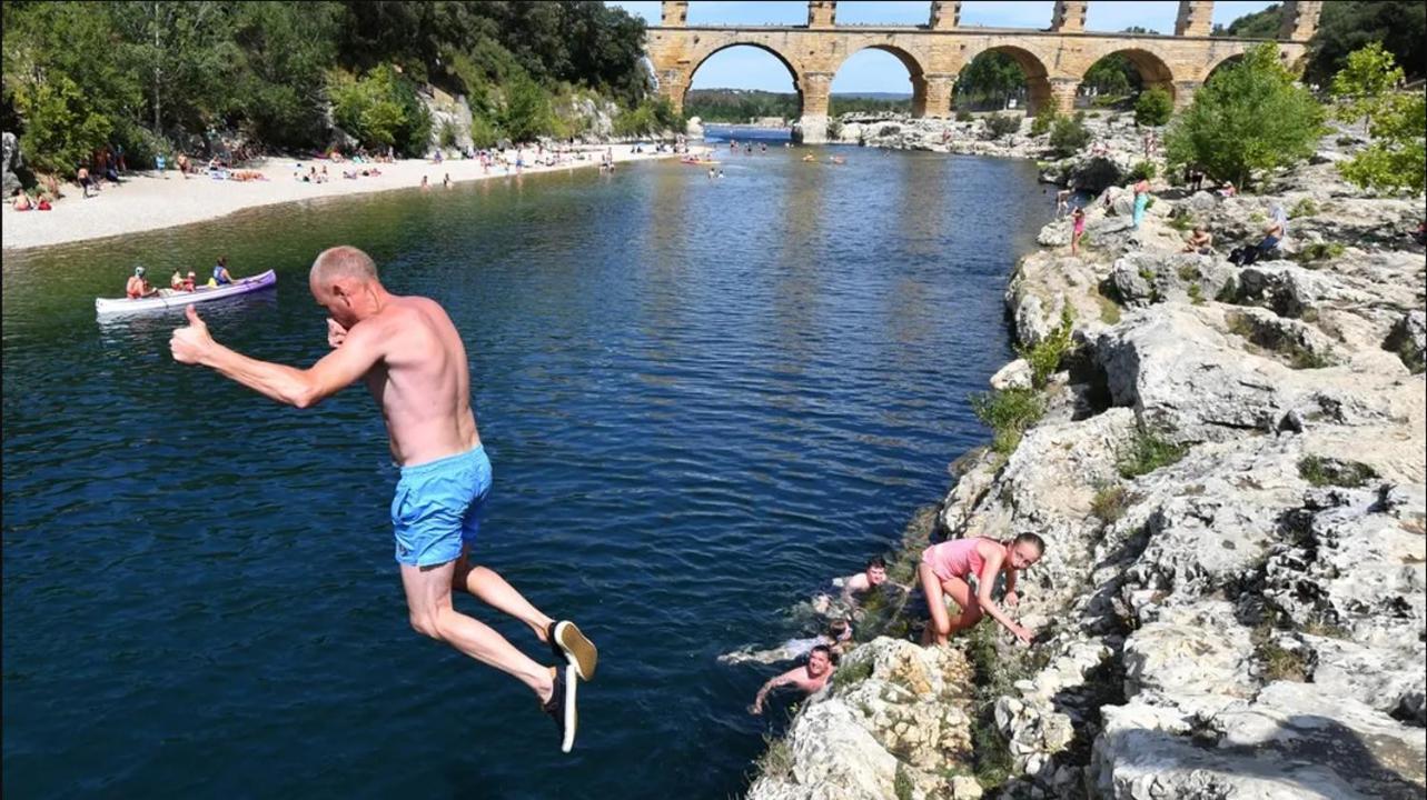 Tente Safari Au Pont Du Gard Vers-Pont-du-Gard Buitenkant foto
